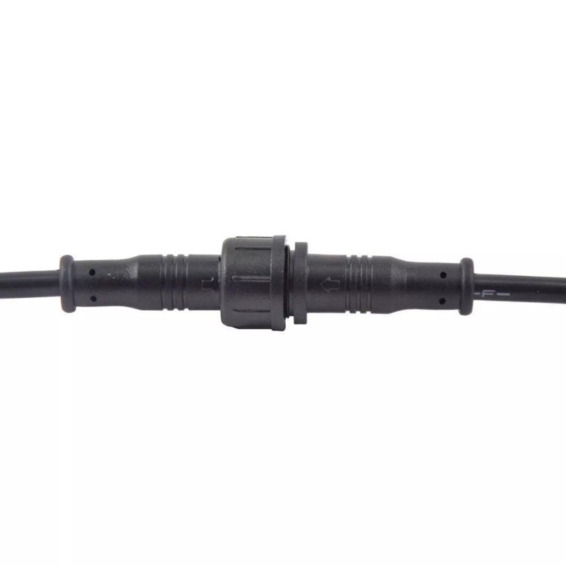 WESIRI 5Pairs 4pin Black Electrical Connector LED Connector for LED