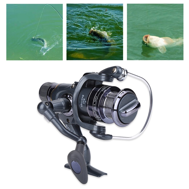 Durable Spinning Reel Front Rear Drag Fishing Wheel Tackle Accessory(30FR)