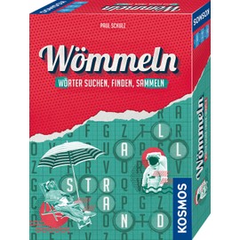 KOSMOS 682491 Wömmeln, entertaining word search game, for 1-8 people, from 10 years, ideal for on the go, family game, party game, travel game, souvenir