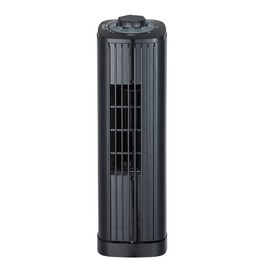 Optimus F-7348BK-F F-7348 3-Speed 50-Watt 14-in. Portable Ultra-Slim Desktop Oscillating Tower Fan (Black)