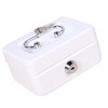 Cash Box with Money Tray Metal Storage Safe Lock Box