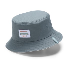Volkswagen 1H4084308 Children's Reversible Sun Hat Iconic Hat T1 Bulli Motif Hat Green, Green