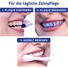 Plaque Remover Set with Tooth Dyeing Tablets, Colouring Toothpaste, Dental