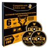 FOXBC 6-1/2 Inch 90 Tooth Circular Saw Blade for Paneling