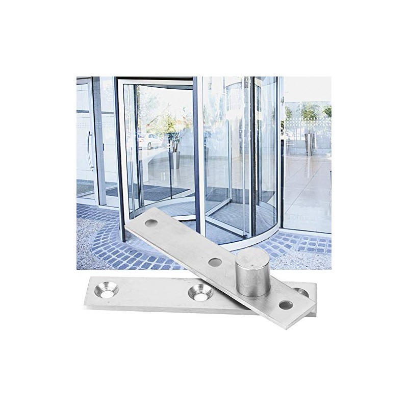 2 Piezas Bisagra Pivotante para Puerta, Bisagra de 360 Grados