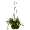 Jute Hanging Basket Liner - Green (12-Inch x 4) Sold