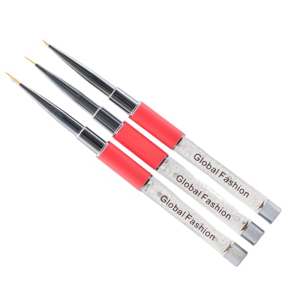 Global Fashion Multipurpose Design Brush Set - Nail Art, Painting,