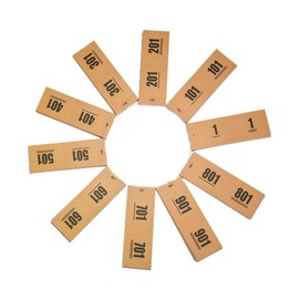 Ameisenkeks® Double Numbers Orange 1-1000 - 10 Blocks