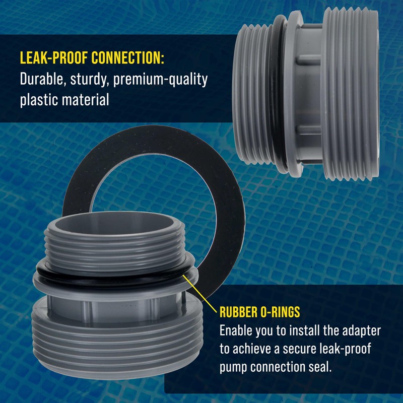 U.S. Pool Supply Pool Hose 40mm to 1.5" Hose Conversion