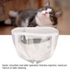 Transparent Cat Muzzle Prevent Licking Biting Barking Breathable Cat Muzzle