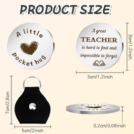 Teacher Appreciation Gifts Pocket Hug End of Year Teacher Gifts Teachers Appreciation Gifts Graduation Gifts for Teachers Thank You Teacher Gifts from Student Teacher Retirement Gifts for Women Men