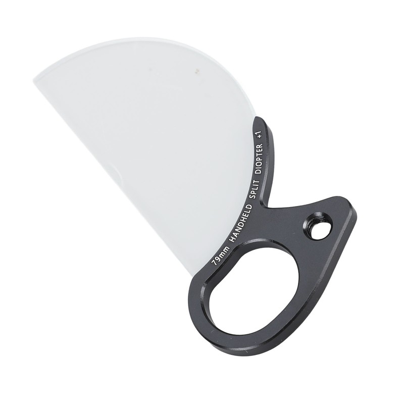 Handheld Split Diopter Filter 79mm Foreground +1 Blur Optical Glass