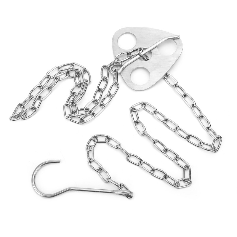 Tripod Pot Holder Stainless Steel Chain Portable for Outdoor Camping