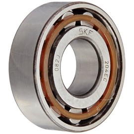 SKF Cylindrical Radial Roller Bearing, 20 ID, Bearing steel