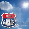 Bob's Garage 12 inch X 12 inch Shield-Shaped Rust-Free Aluminum