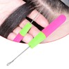 5 Ganchos de Ganchillo para Extensiones de Cabello, Ganchos de