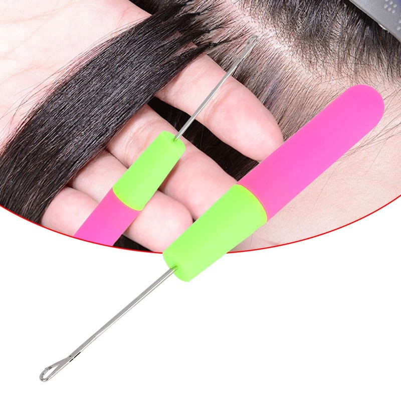 5 Ganchos de Ganchillo para Extensiones de Cabello, Ganchos de