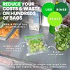 Smelly Proof 10 x Expandable Stand & Fill REUSABLE Storage