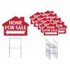 Home For Sale with Arrow Sign Kit, Die Cut House