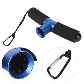 Fishing Belt Boat Fishing Rod Pole Holder Waist Gimbal Pad Fighting Bracket Belt Fishing Rod Rack Supporter