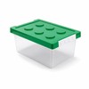 Building Blocks Storage Box for Kids - Transparent Stackable Organizer