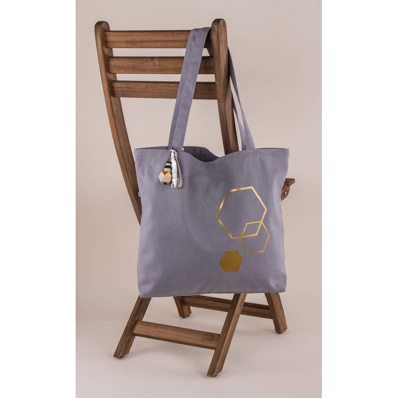 RAYHER Bag, Grey, 46x35 cm. 330 g/m²