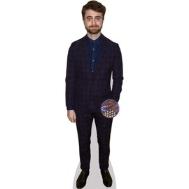 Daniel Radcliffe (Checkered Suit) Mini Size Cutout