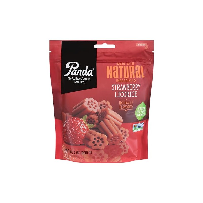Panda Strawberry Chews - 7 oz