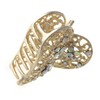 VingTAINE H-140 Heart Hair Clip Hair Claw Rhinestone