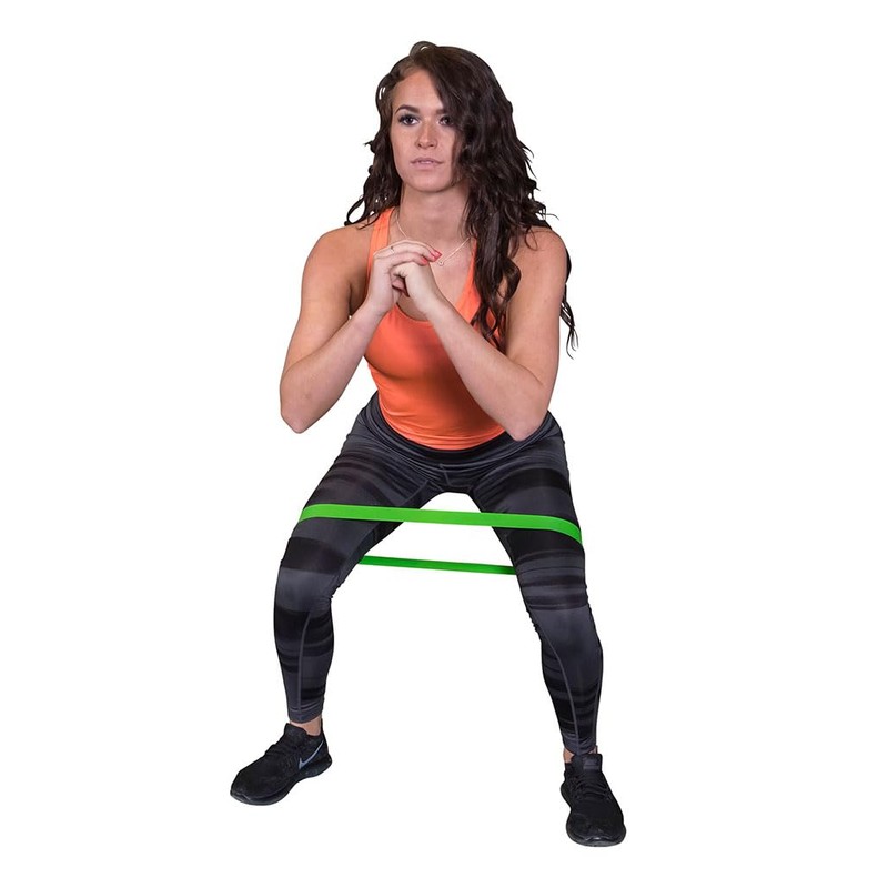 BodySolid (BSTBM2) Mini Loop Bands Green Light