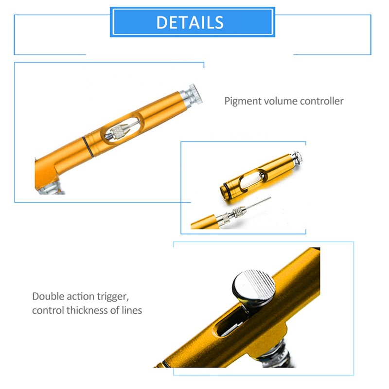 Rechargeable USB Airbrush Kit Portable Airbrush Compressor Spray Pump Handheld