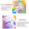 Sethruki Unicorn Music Snowball, 3.94 Inch Automatic Snowfall Music Box,