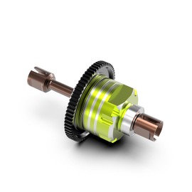 AMORIL Aluminum Central Differential, 65T CNC Gear(M0.53) for RZ001