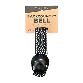 Wilderdog Backcountry Bear Bell for Dog Collars for Wildlife Alert and Avoidance with Reflective Tape and Built-in Magnetic Silencer tab