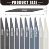 70 Pcs Sanding Sticks Set for Plastic Models Includes 30