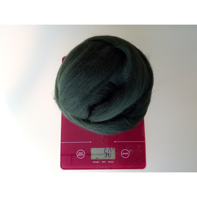 Forest Green* 100% Merino Wool Giant Yarn Extreme Arm Knitting