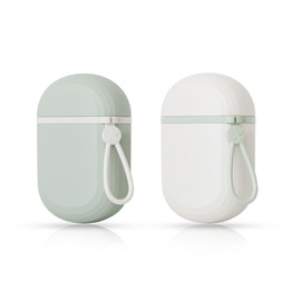 Travel Soap Case - TRACOMPAN 2 Pcs Soap Box with Lid | Waterproof Leakproof Portable Soap Box Case for Bathroom, Gym & Camping | Reusable Travel Soap Holder for Bar Soap, Travel Gadget for Daily Use