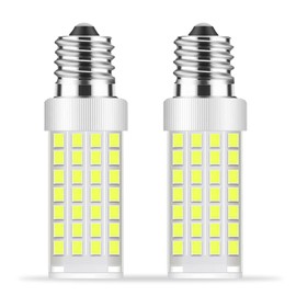 Koomdigi E14 LED Bulbs Dimmable, 7W European Light Bulbs Base Equivalent to 70W Incandescent Bulb for Cooker Hood Bulbs Turkish lamp Bulb, Daylight White 6000K, 700LM (2pcs)