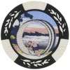 Casino Chip Marker Ukiyo-e A White MK0137