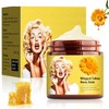 Crema Cebo Res Cara Hidratante Facial Sebo Batido Miel Rostro