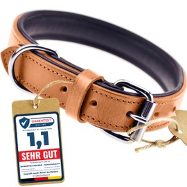 Schnüffelfreunde Leather Dog Collar