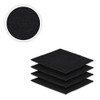 EXKLUSIV HEIMTEXTIL Flannel Set of 4 30 x 30 cm