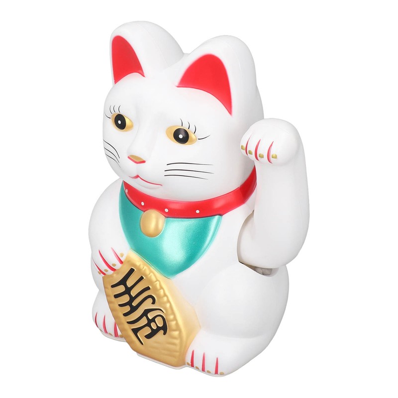 10inch Waving Fortune Lucky Cat Cute Fortune Cat Statue Decoration
