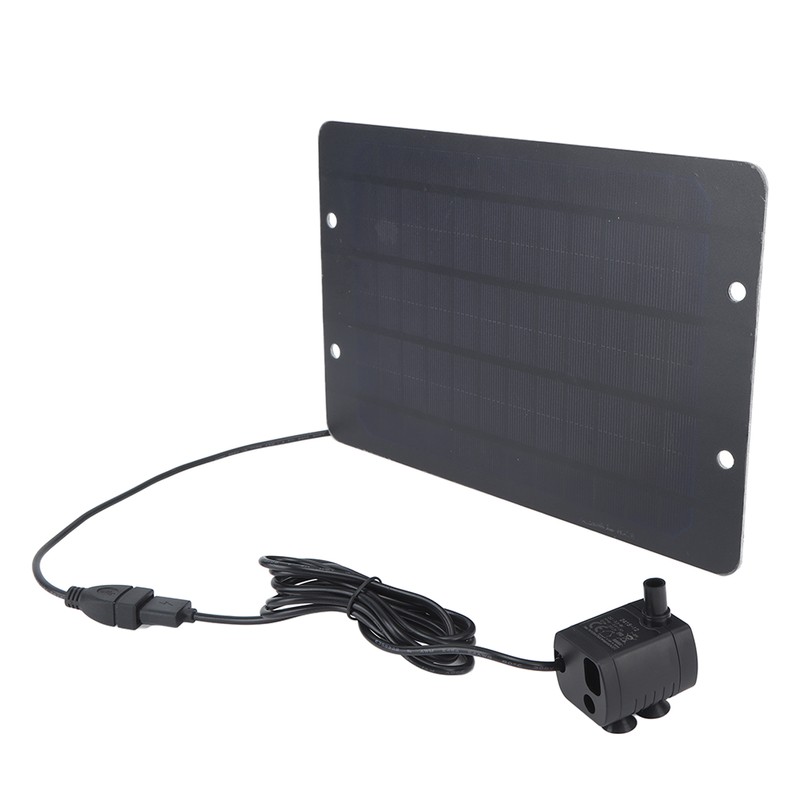Solar Fountain 6V 10W Bird Bath Fountain USB Interface with