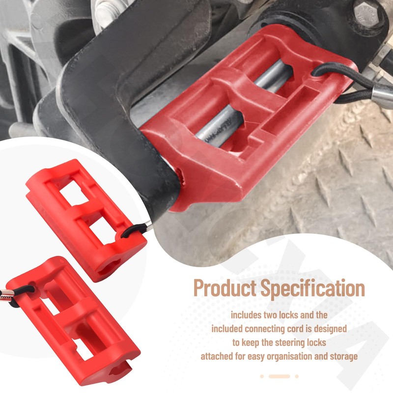 4" Steer Stop Outboard Hydraulic Steering Lock, Hydraulic Steering Locks