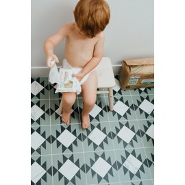 Love & Green Ecological Toilet Tissues - Pack of 55 Wipes - Certified Cosmo Natural by Ecocert and FSC