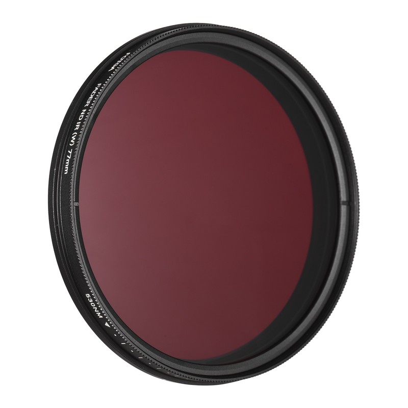 FOTGA 77mm Adjustable Infrared Filter IR Pass X-Ray Lens Filter