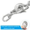 PATIKIL Swivel Lifting Hook 330lbs/0.15T Working Load, 304 Stainless Steel
