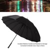 Large Umbrella Automatic Open 16 Ribs Waterproof with Cover Long