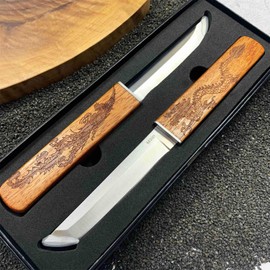 Generic Samurai Knives 2 in 1, Dual Blade Chef Knife Set, Dragon & Phoenix Double Blades, Perfect for Cutting Meat, Vegetables & Fruit